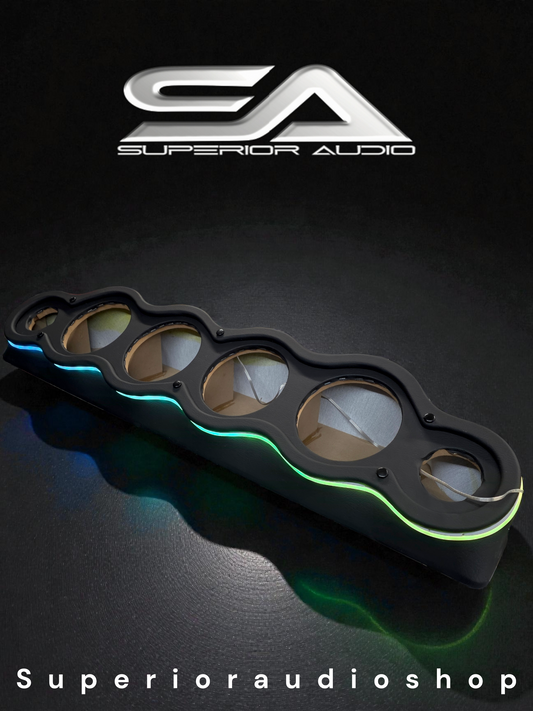 Color Chase BT Universal Speaker Panel 4x6.5 & 2xTW - Fits 6.5 & Larger Speakers