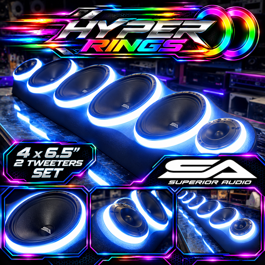 HYPER RINGS 4X6.5-2TW SET