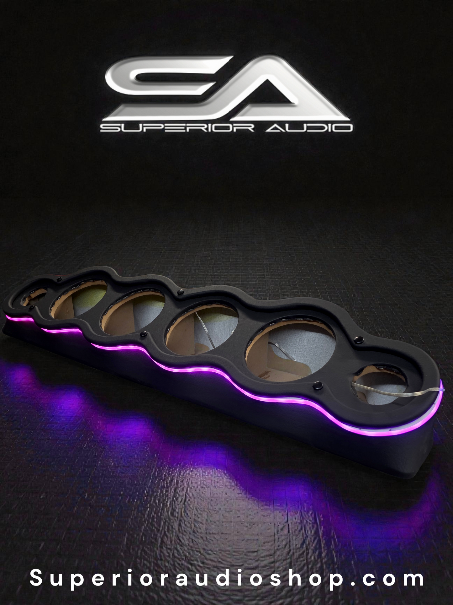 Color Chase BT Universal Speaker Panel 4x6.5 & 2xTW - Fits 6.5 & Larger Speakers