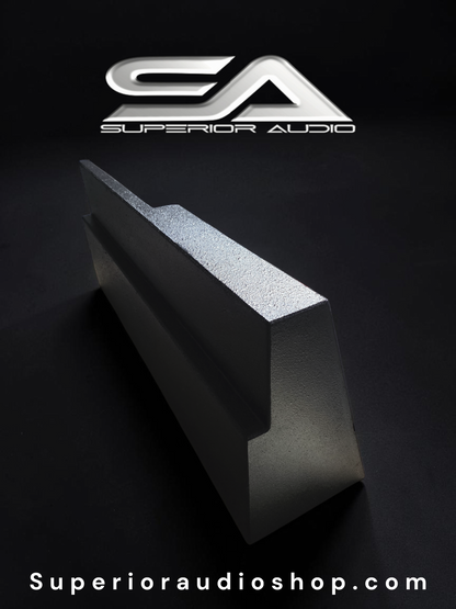 Custom Dual 6.5 DownfirePorted Subwoofer Box S10 1982-1993