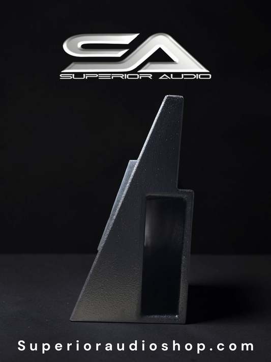 Custom Dual 6.5 DownfirePorted Subwoofer Box S10 1982-1993