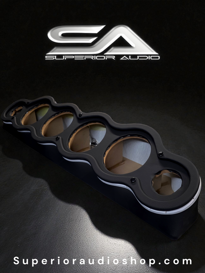 Color Chase BT Universal Speaker Panel 4x6.5 & 2xTW - Fits 6.5 & Larger Speakers